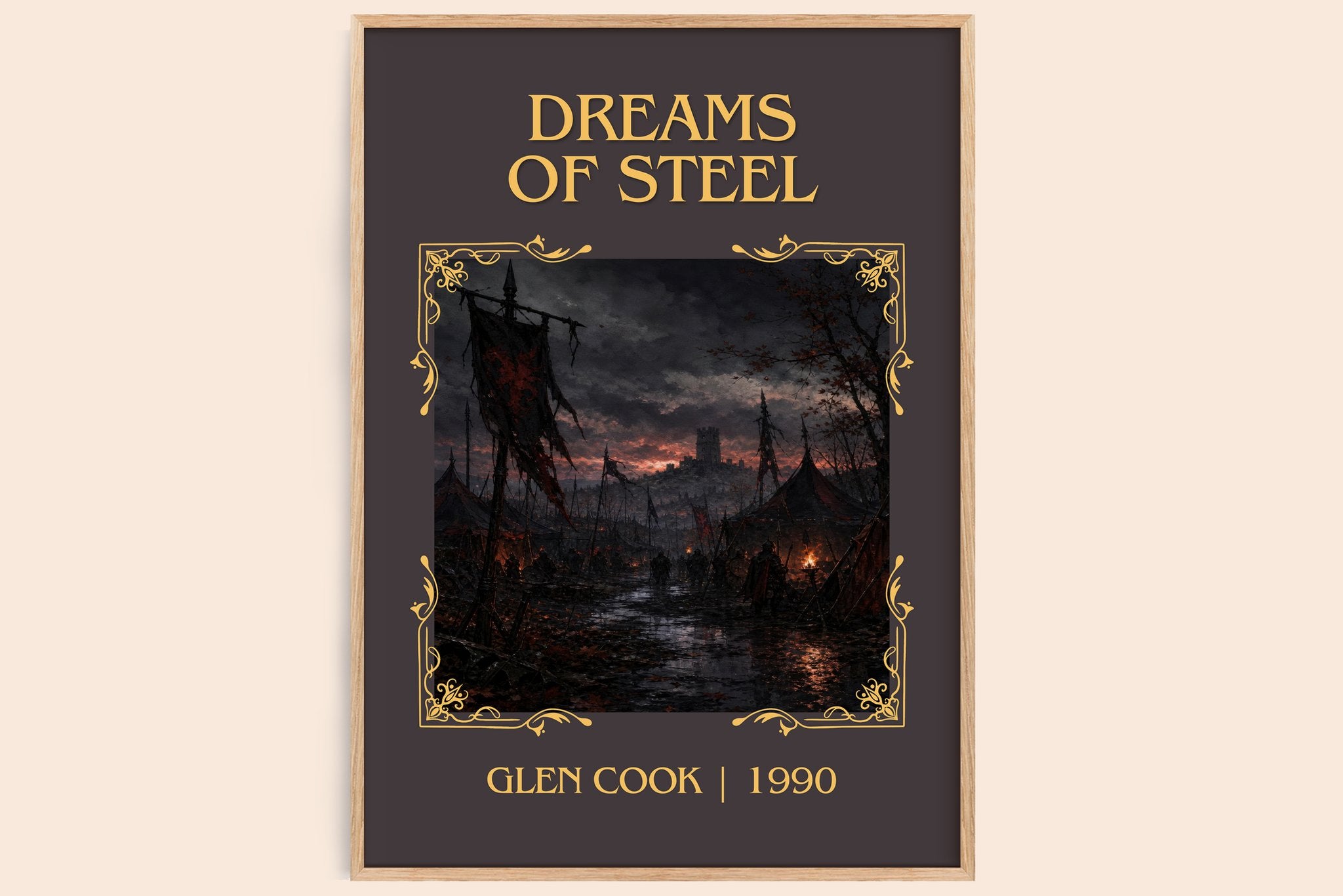 Dreams of Steel Classic Book Art Print by Glen Cook