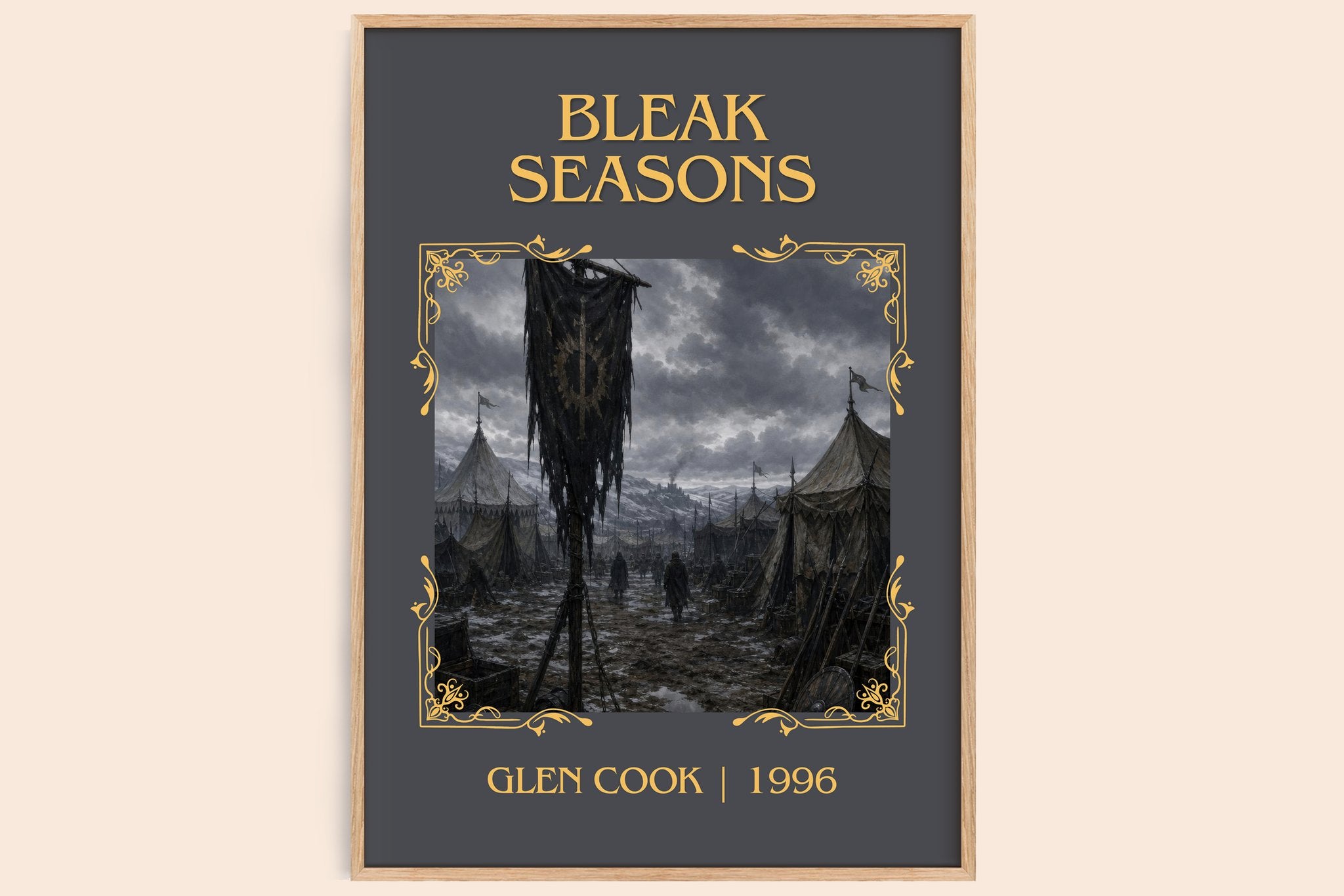 Bleak Seasons Classic Book Art Print by Glen Cook