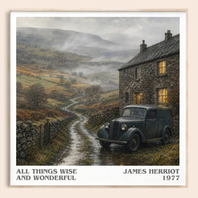 All Things Wise And Wonderful Literary Art Print by James Herriot