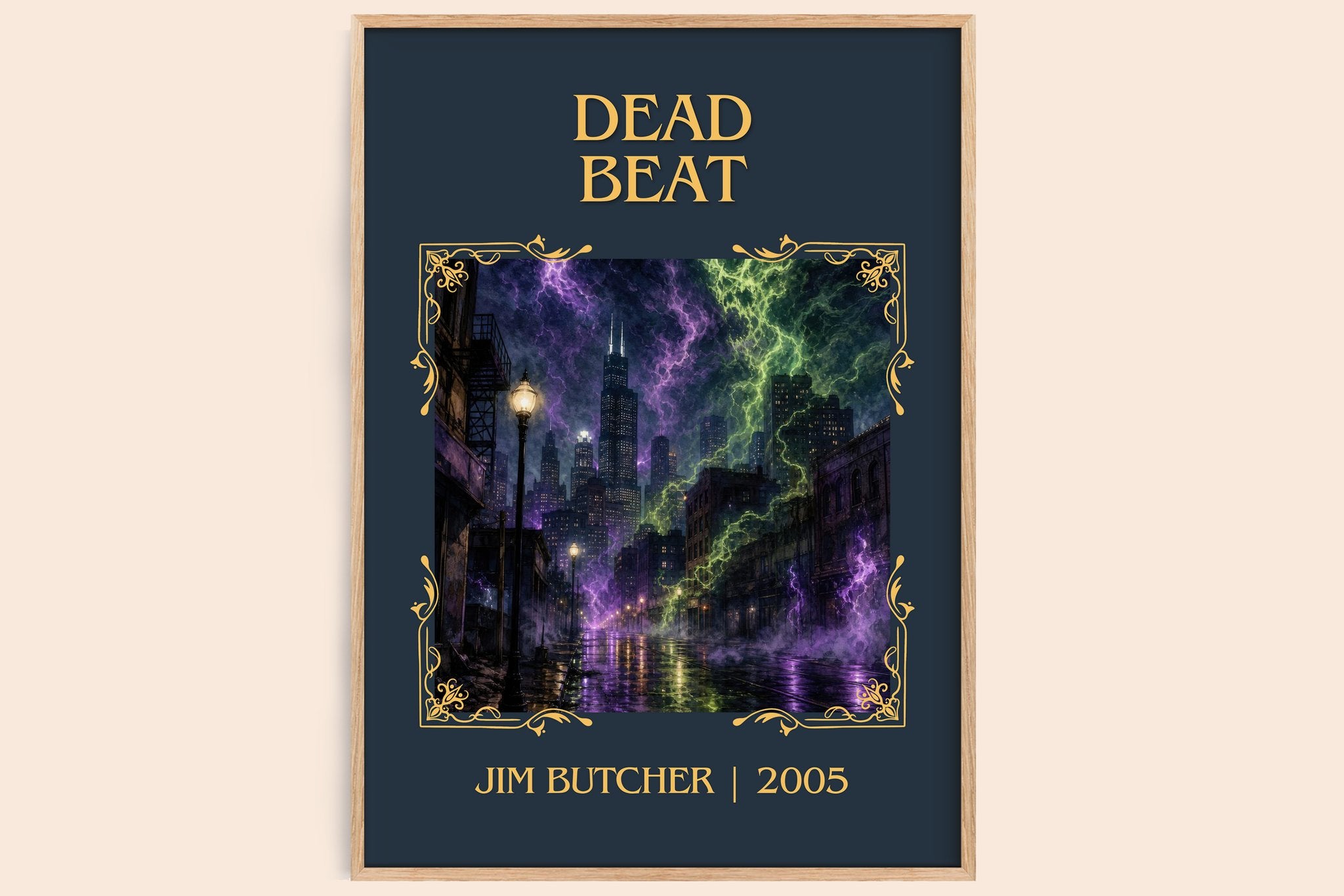 Dead Beat Classic Book Art Print by Jim Butcher
