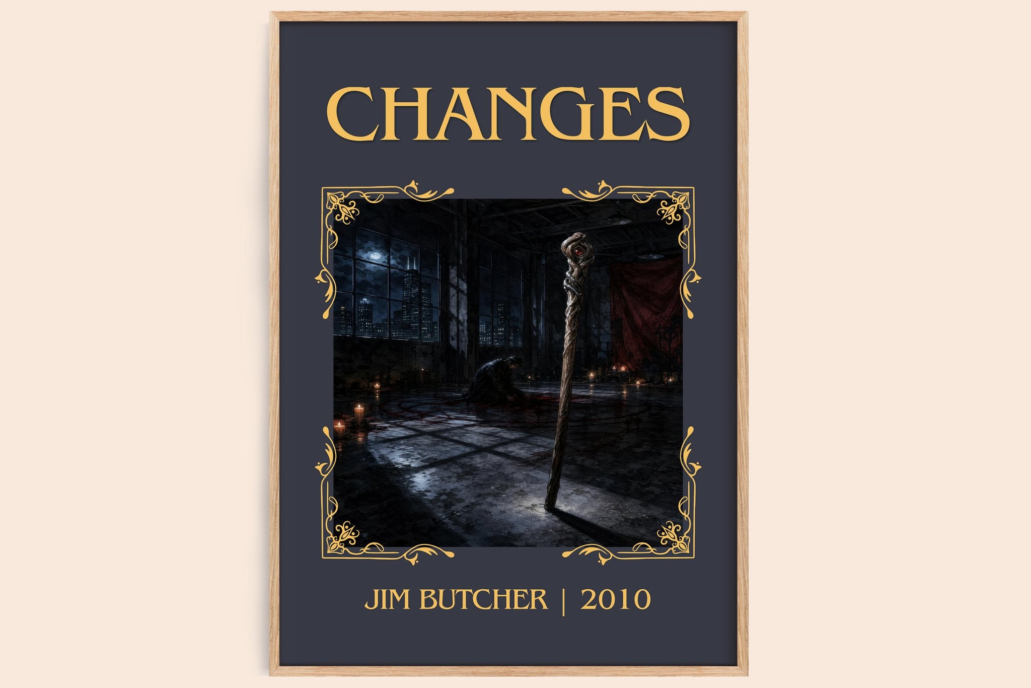 Changes Classic Book Art Print by Jim Butcher