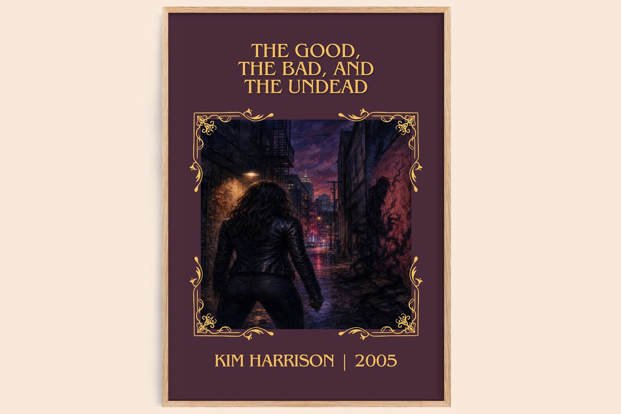 Good, the Bad, and the Undead Classic Book Art Print by Kim Harrison