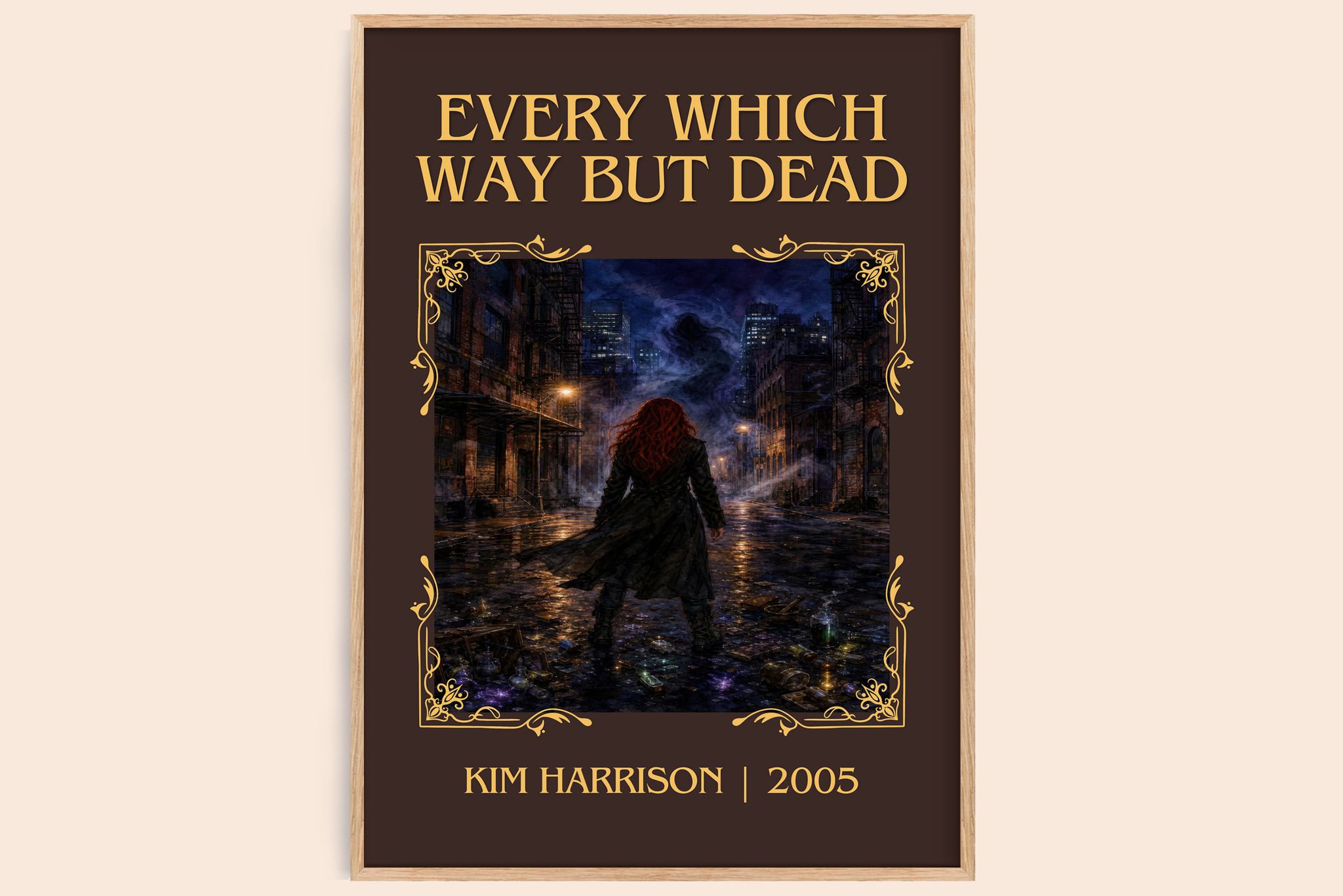 Every Which Way But Dead Classic Book Art Print by Kim Harrison