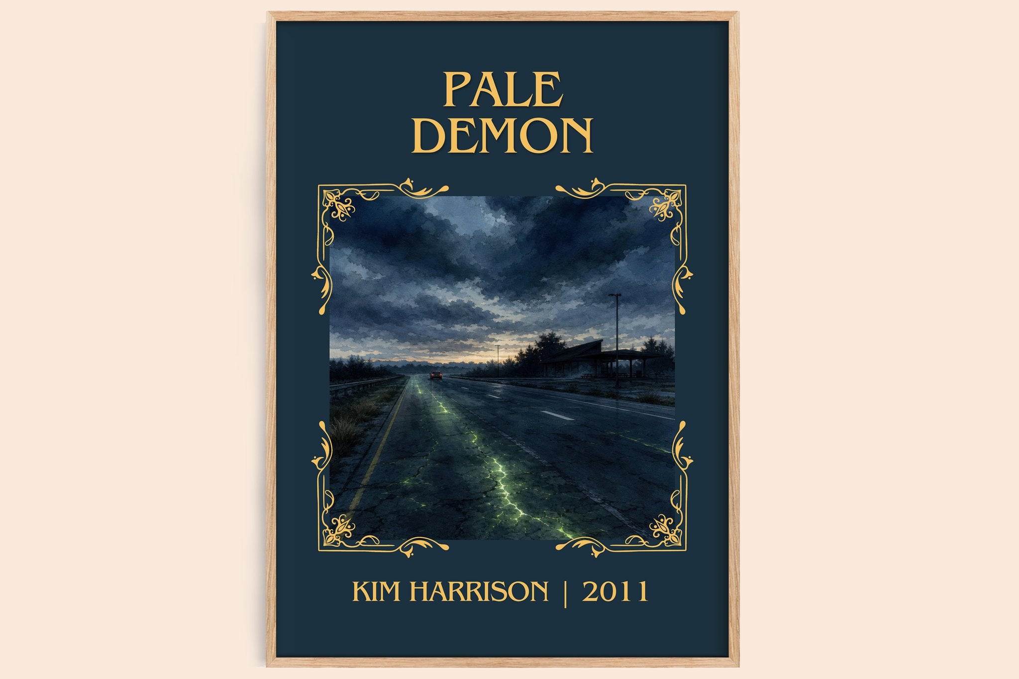 Pale Demon Classic Book Art Print by Kim Harrison