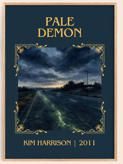 Pale Demon Classic Book Art Print by Kim Harrison – book poster