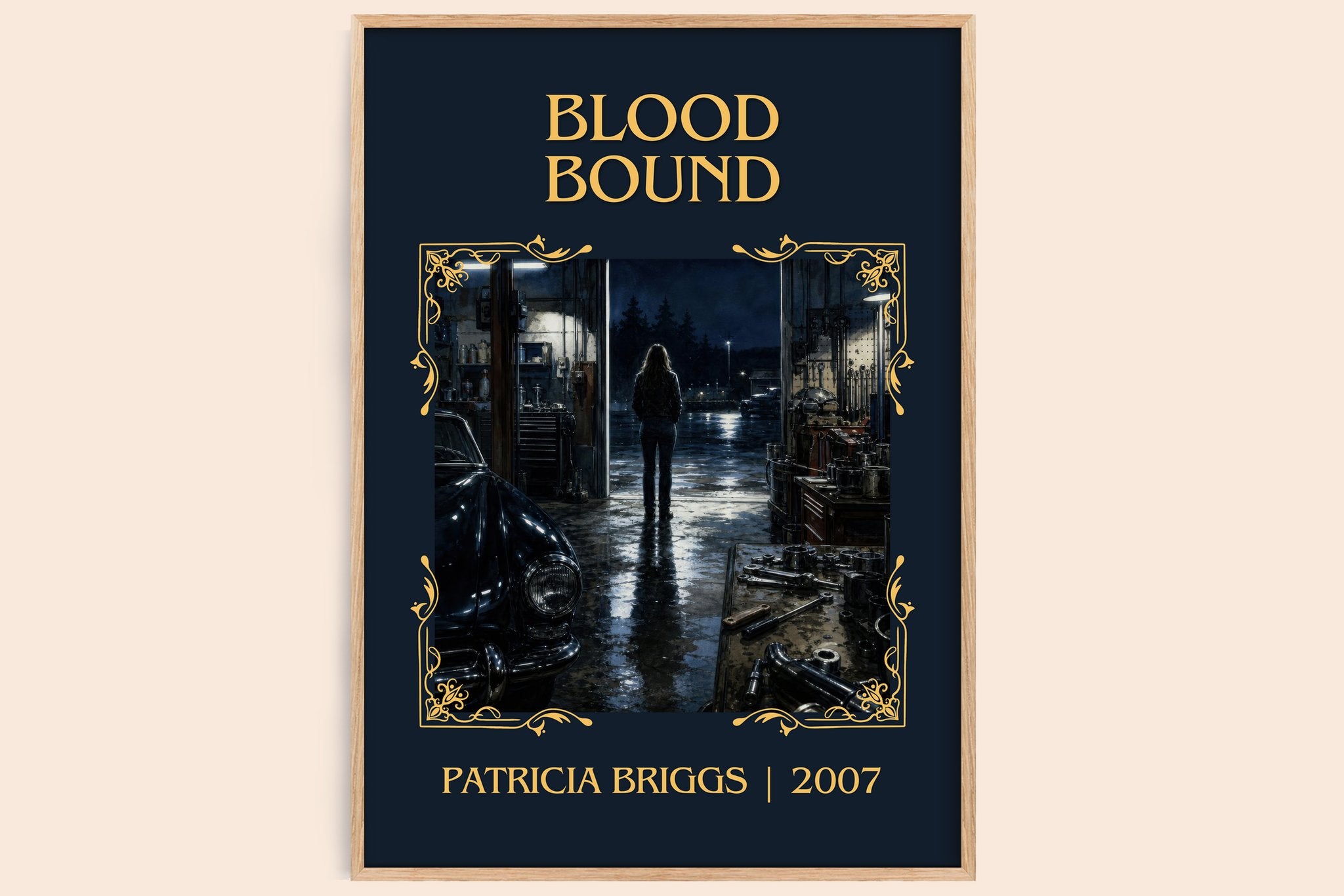 Blood Bound Classic Book Art Print by Patricia Briggs