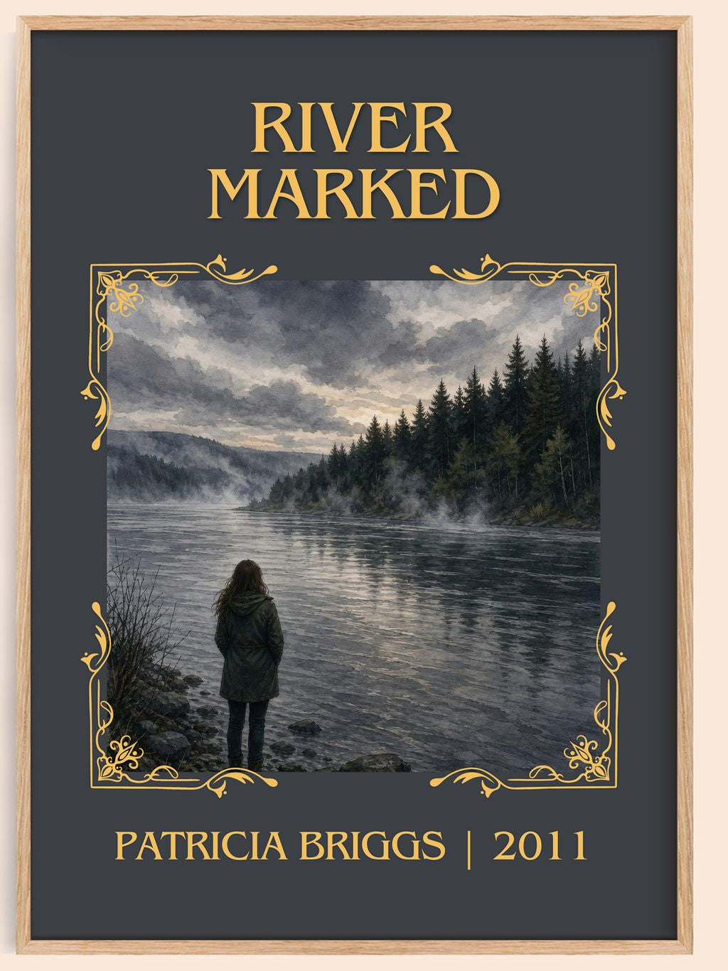 River Marked Classic Book Art Print by Patricia Briggs – book poster