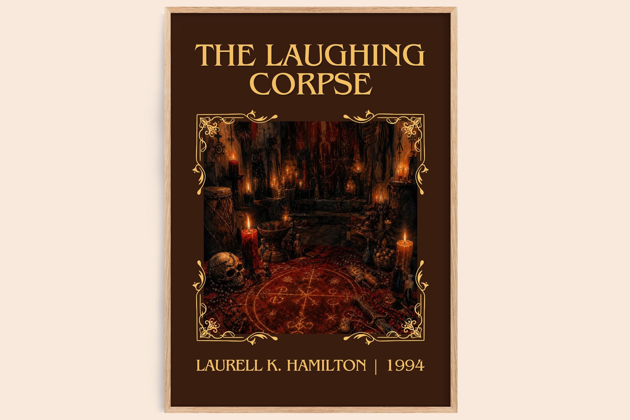 The Laughing Corpse Classic Book Art Print by Laurell K. Hamilton