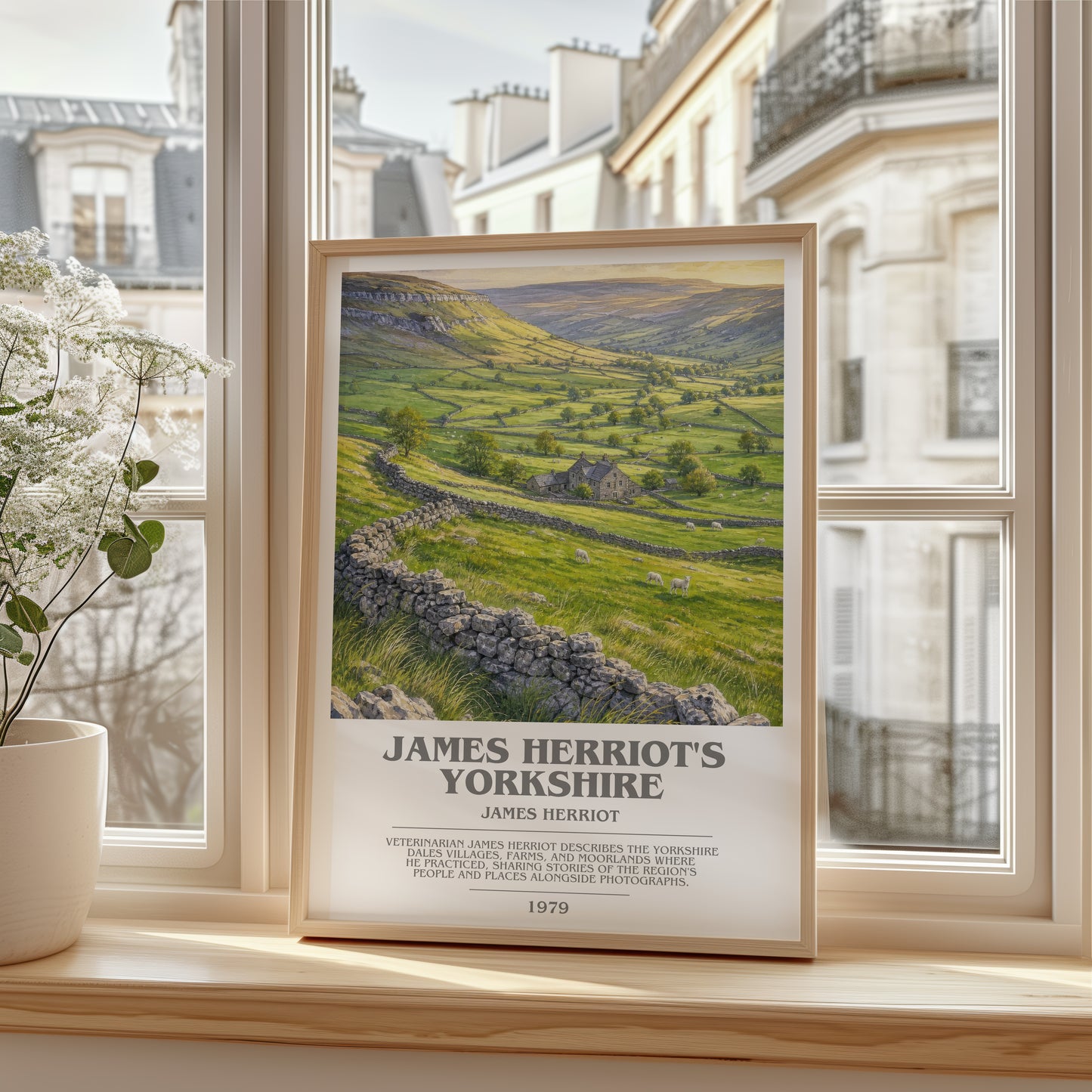 James Herriot'S Yorkshire bookish poster colour and style options – James Herriot book art