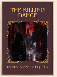 The Killing Dance Classic Book Art Print by Laurell K. Hamilton – book poster