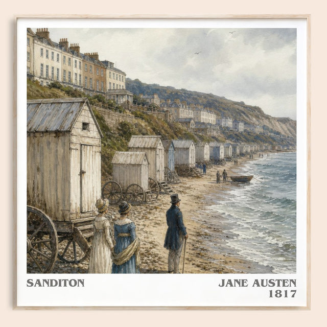 Sanditon Literary Art Print by Jane Austen