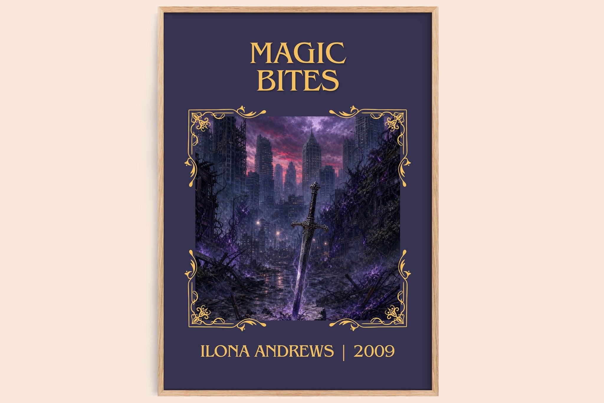 Magic Bites Classic Book Art Print by Ilona Andrews