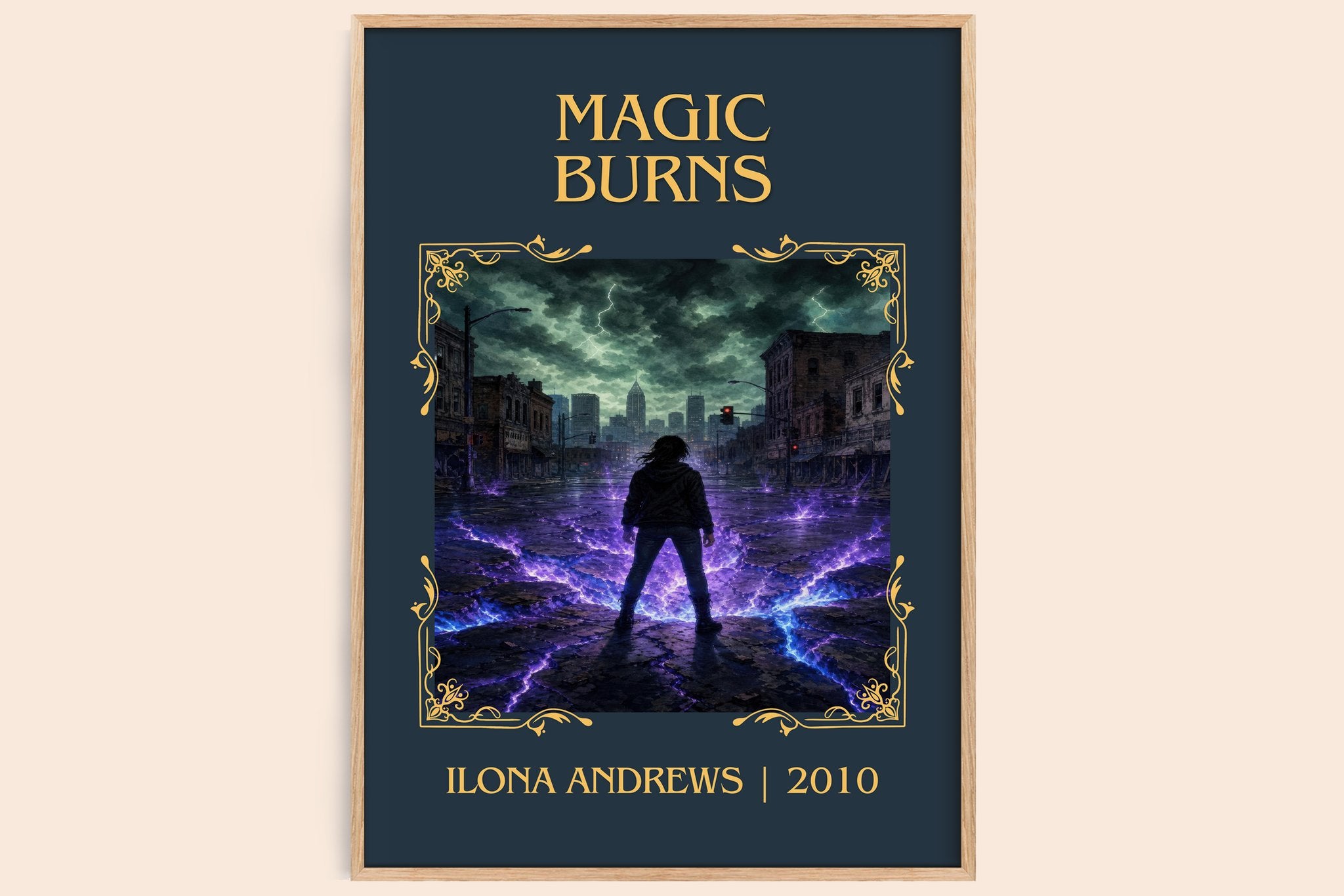 Magic Burns Classic Book Art Print by Ilona Andrews