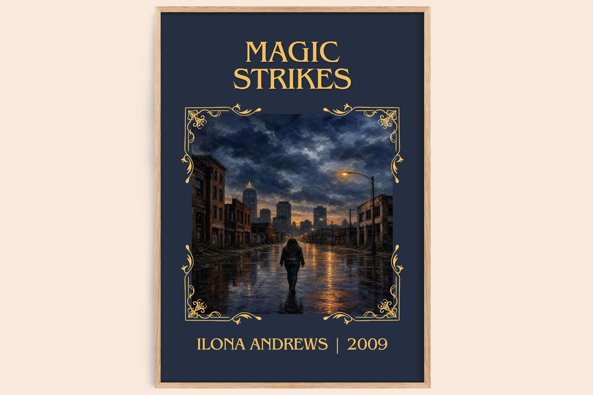 Magic Strikes Classic Book Art Print by Ilona Andrews
