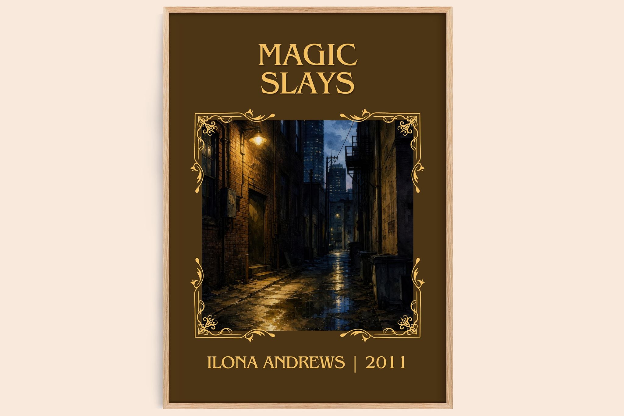 Magic Slays Classic Book Art Print by Ilona Andrews