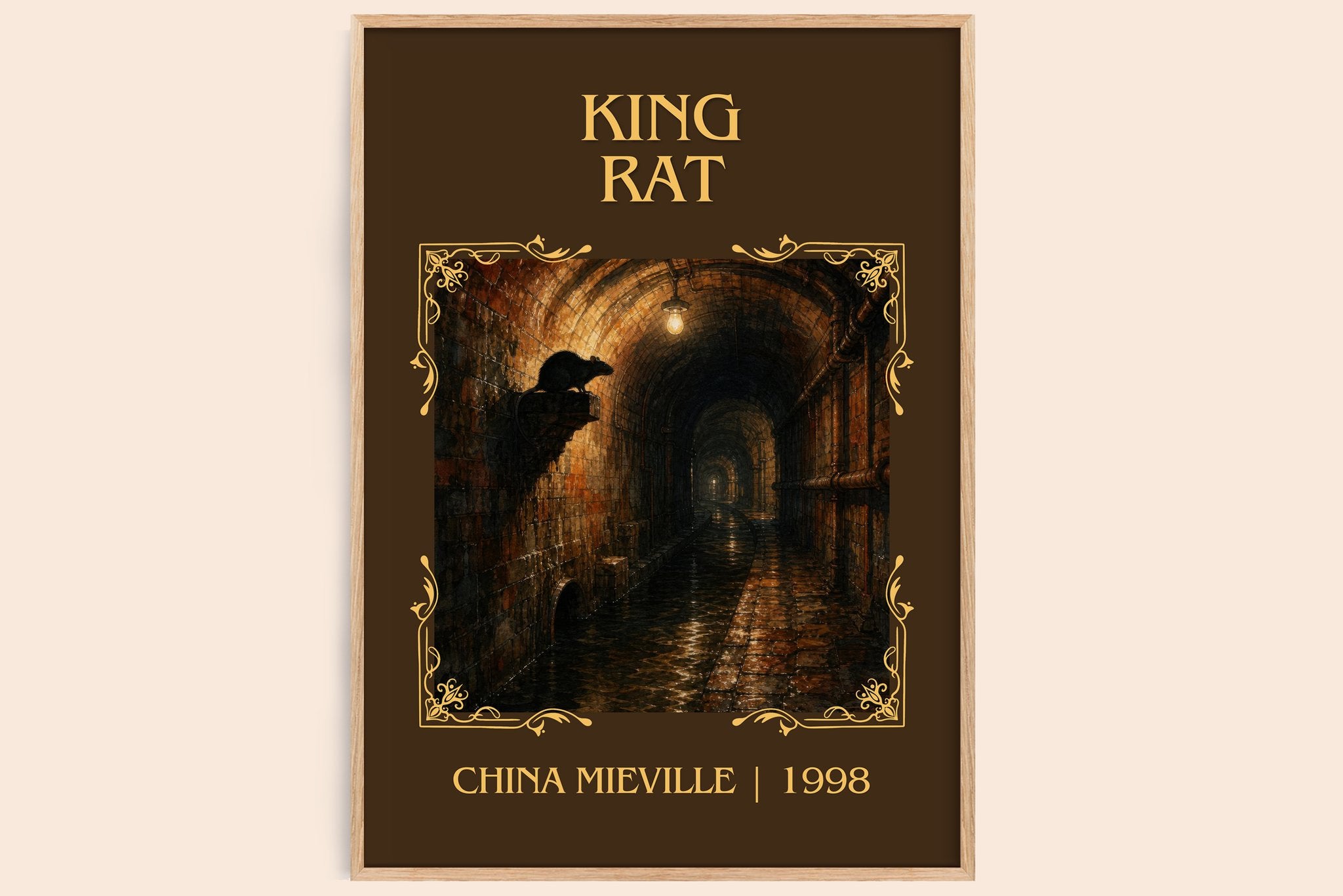 King Rat Classic Book Art Print by China Miéville
