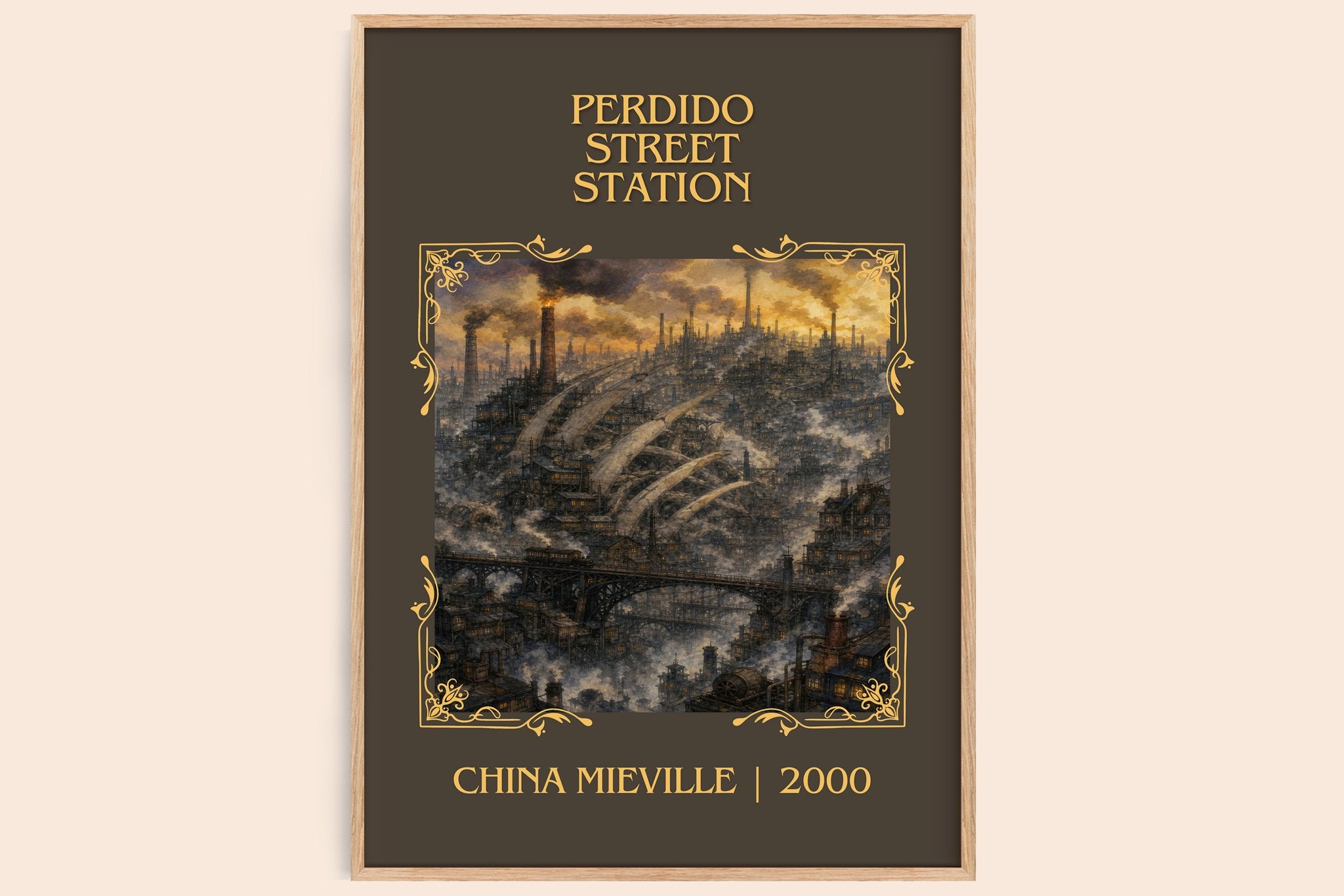 Perdido Street Station Classic Book Art Print by China Miéville