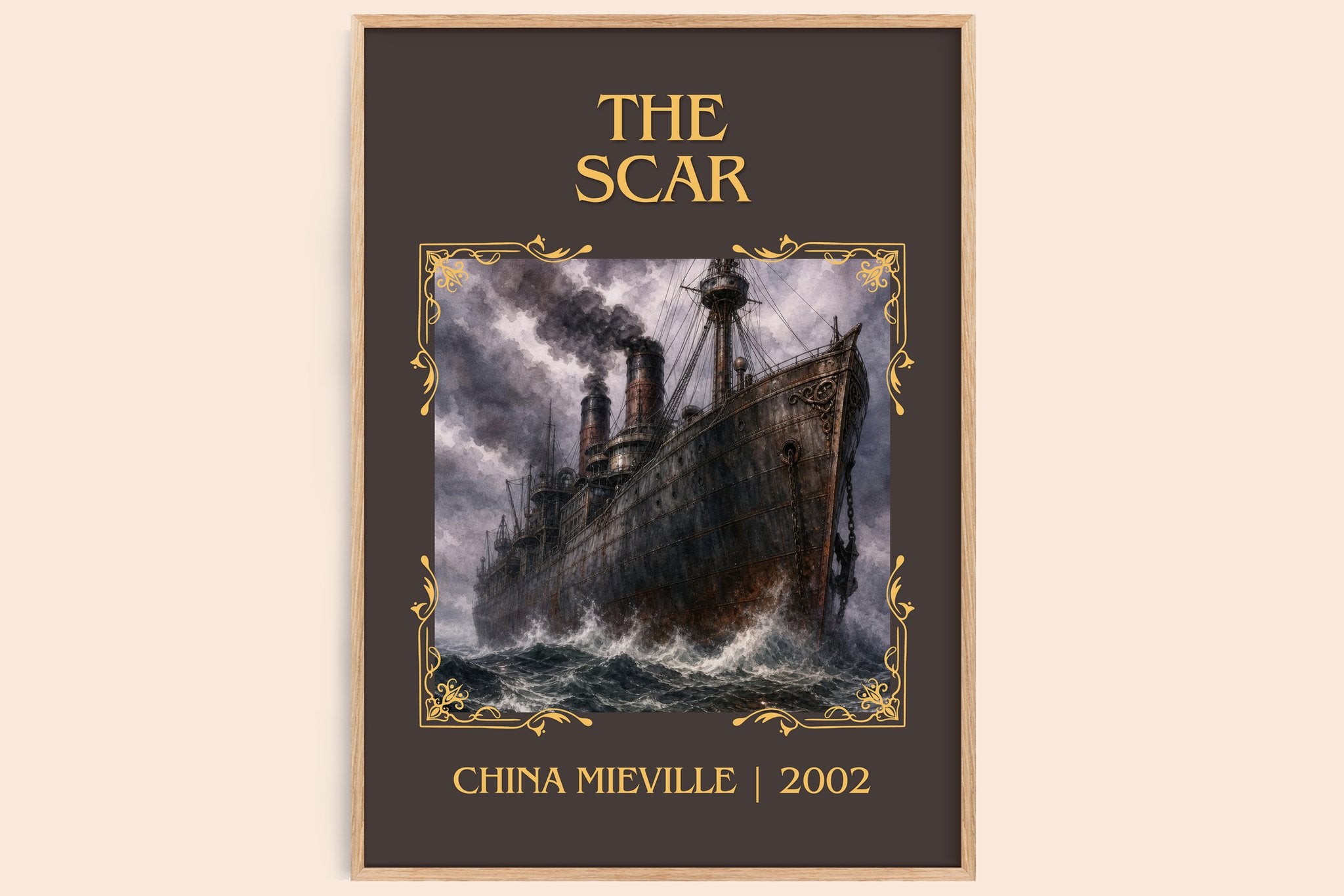 The Scar Classic Book Art Print by China Miéville