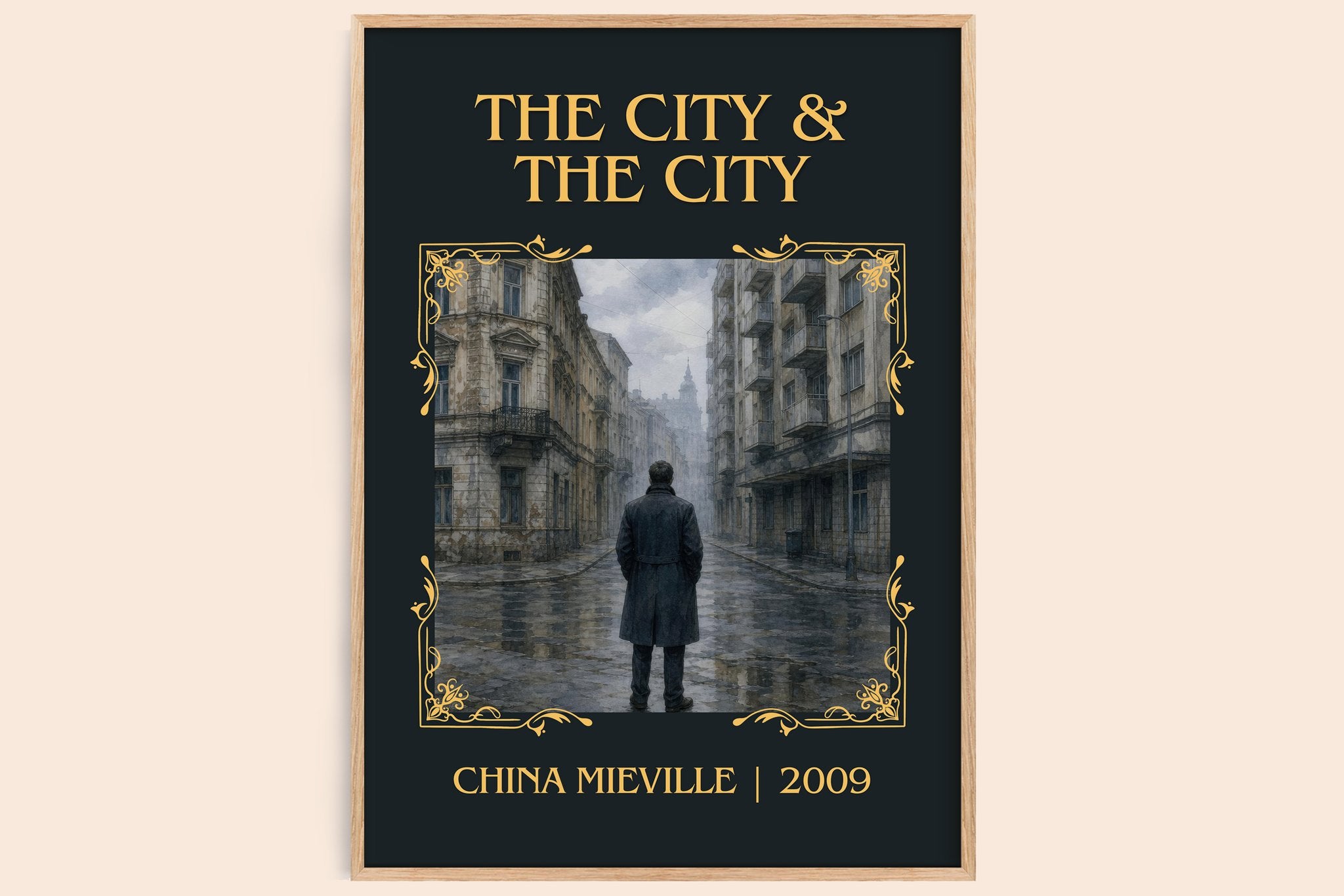 The City & the City Classic Book Art Print by China Miéville