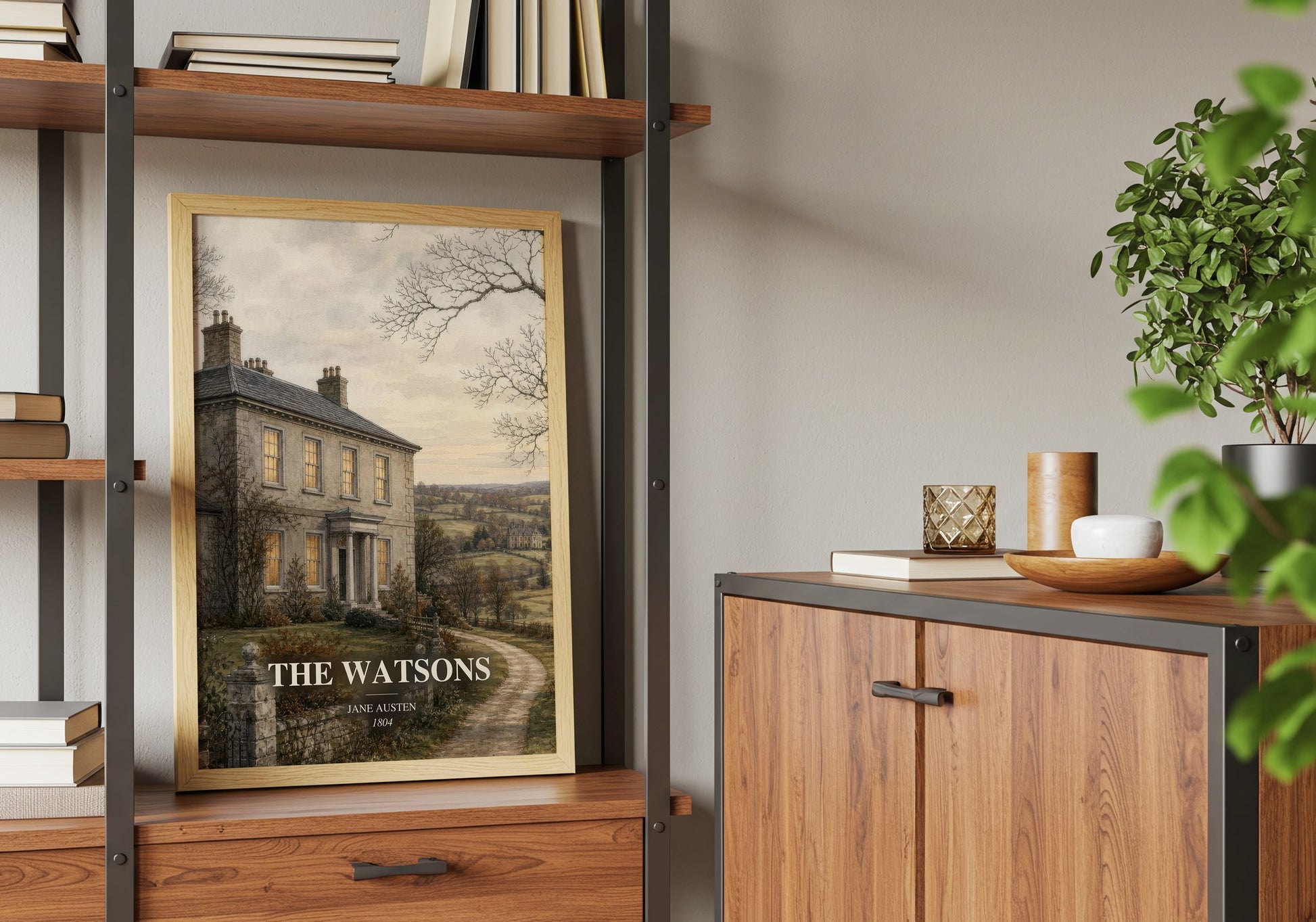 The Watsons book watercolour illustration paper finish options – matte satin gloss