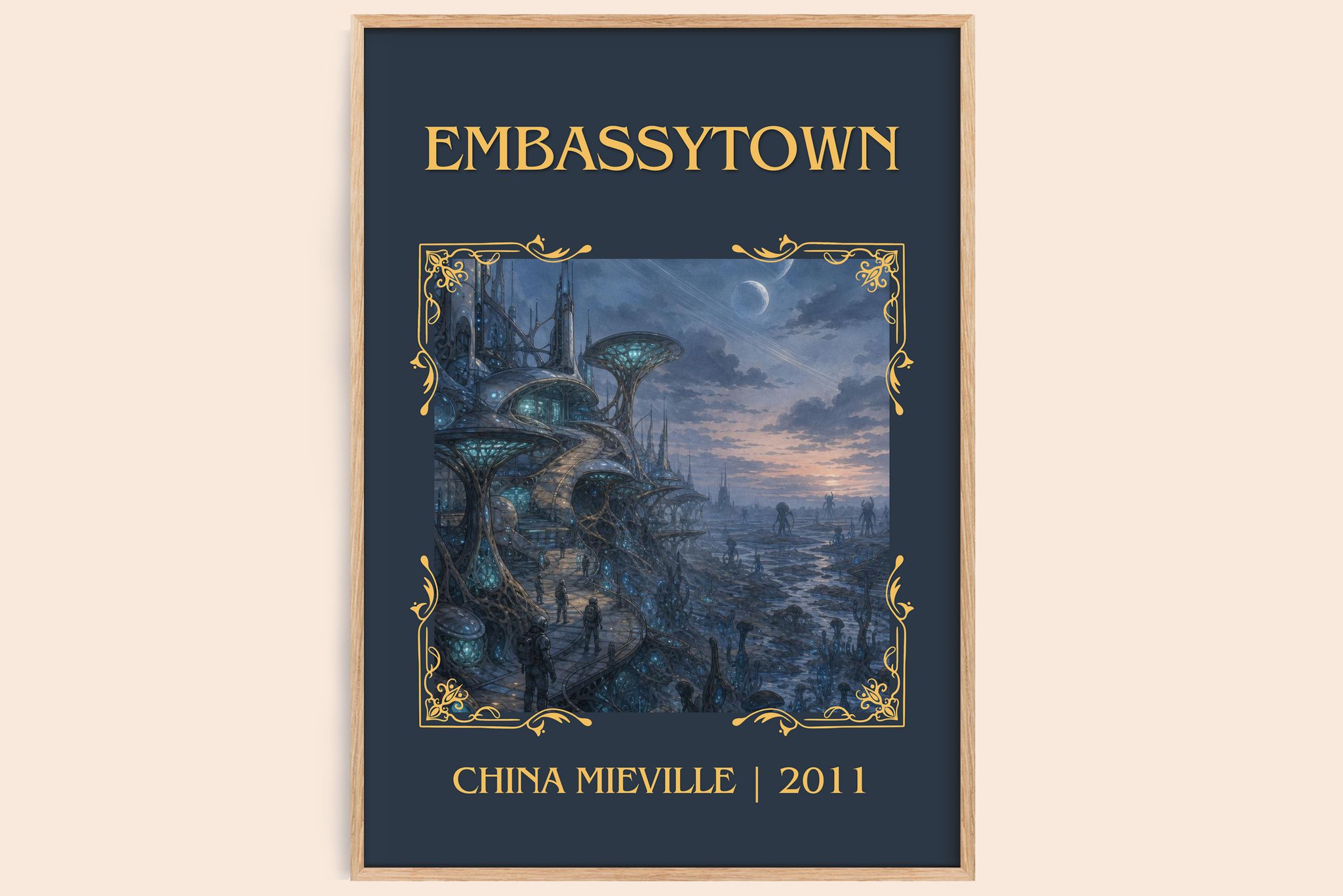 Embassytown Classic Book Art Print by China Miéville
