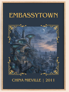 Embassytown Classic Book Art Print by China Miéville – book poster