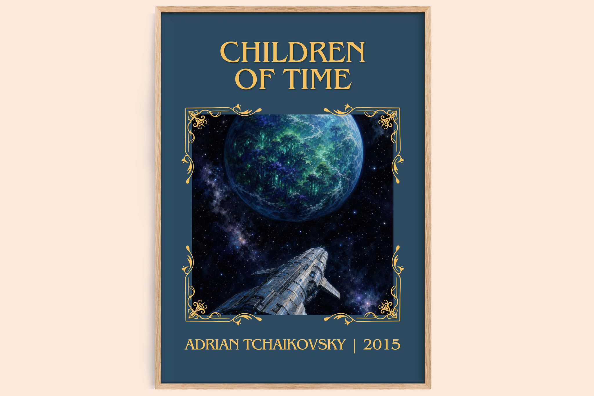 Children of Time Classic Book Art Print by Adrian Tchaikovsky