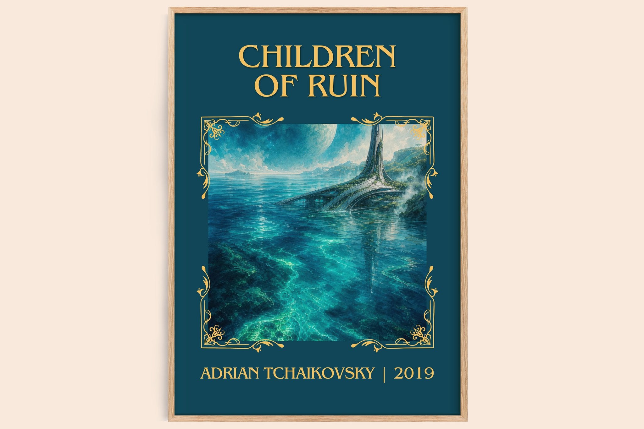 Children of Ruin Classic Book Art Print by Adrian Tchaikovsky