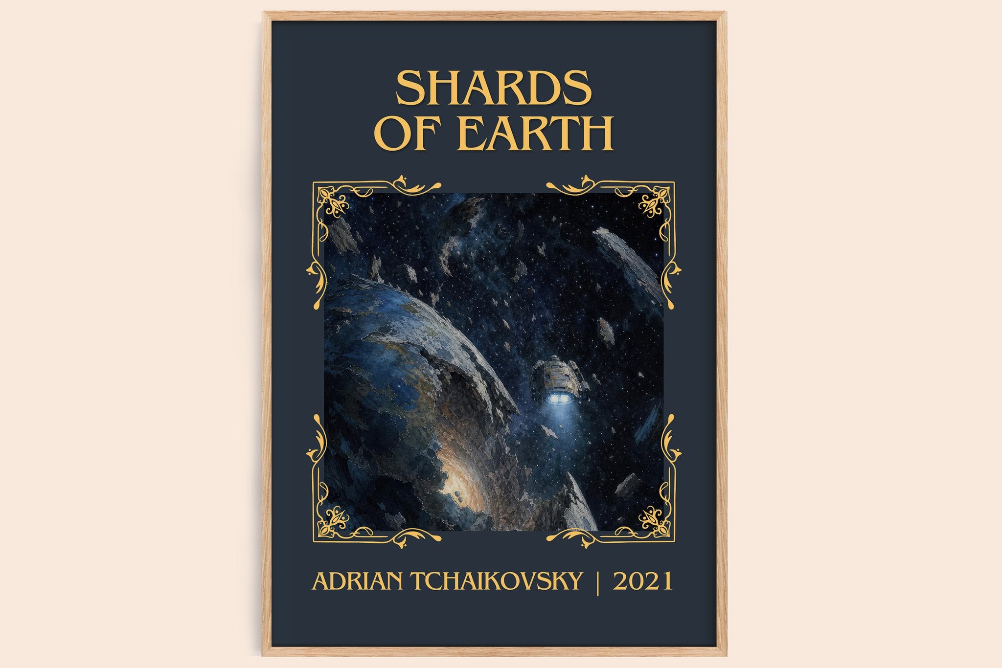 Shards of Earth Classic Book Art Print by Adrian Tchaikovsky