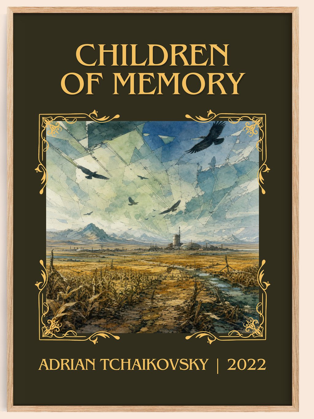 Children of Memory Classic Book Art Print by Adrian Tchaikovsky – book poster