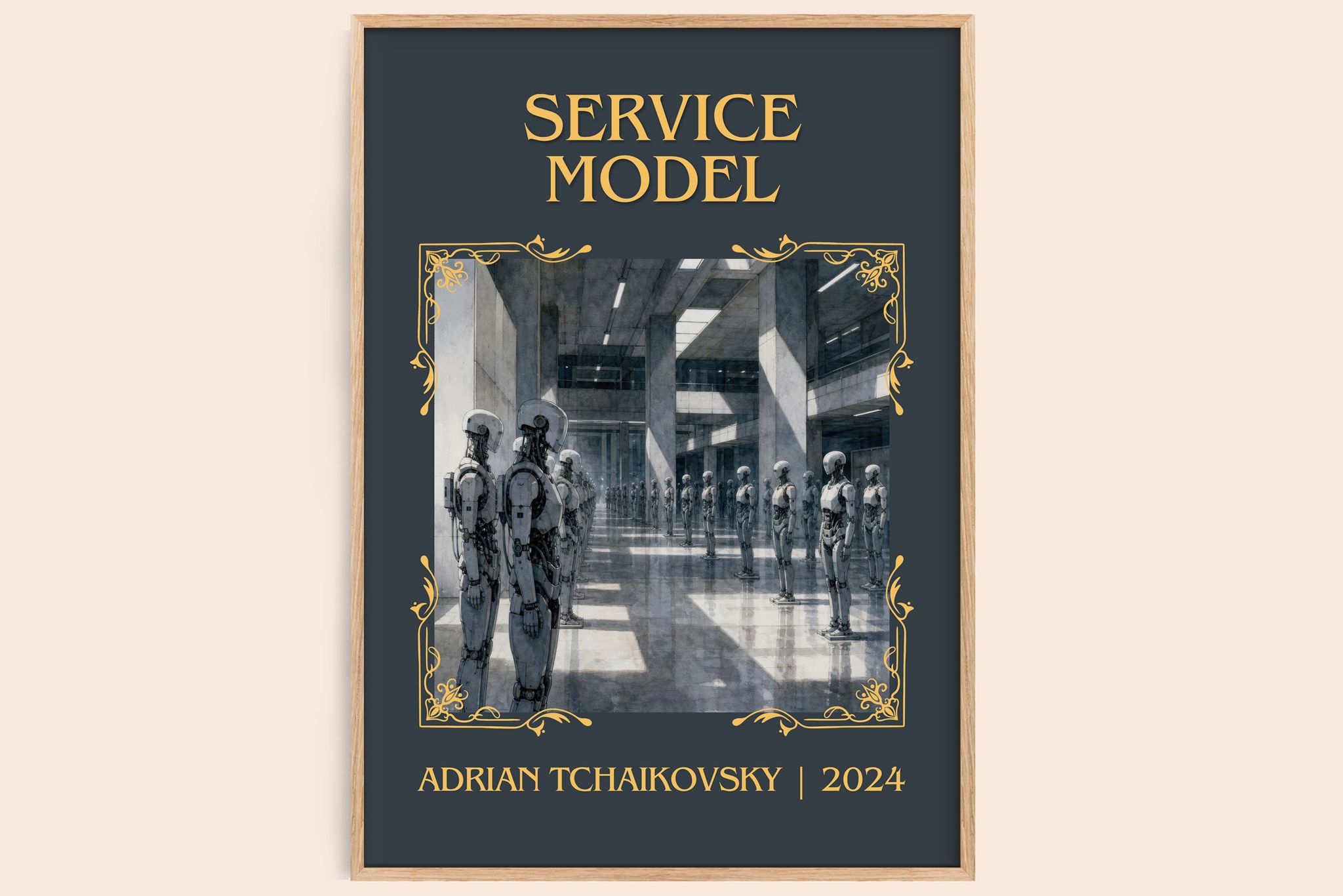 Service Model Classic Book Art Print by Adrian Tchaikovsky