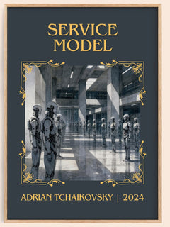 Service Model Classic Book Art Print by Adrian Tchaikovsky – book poster