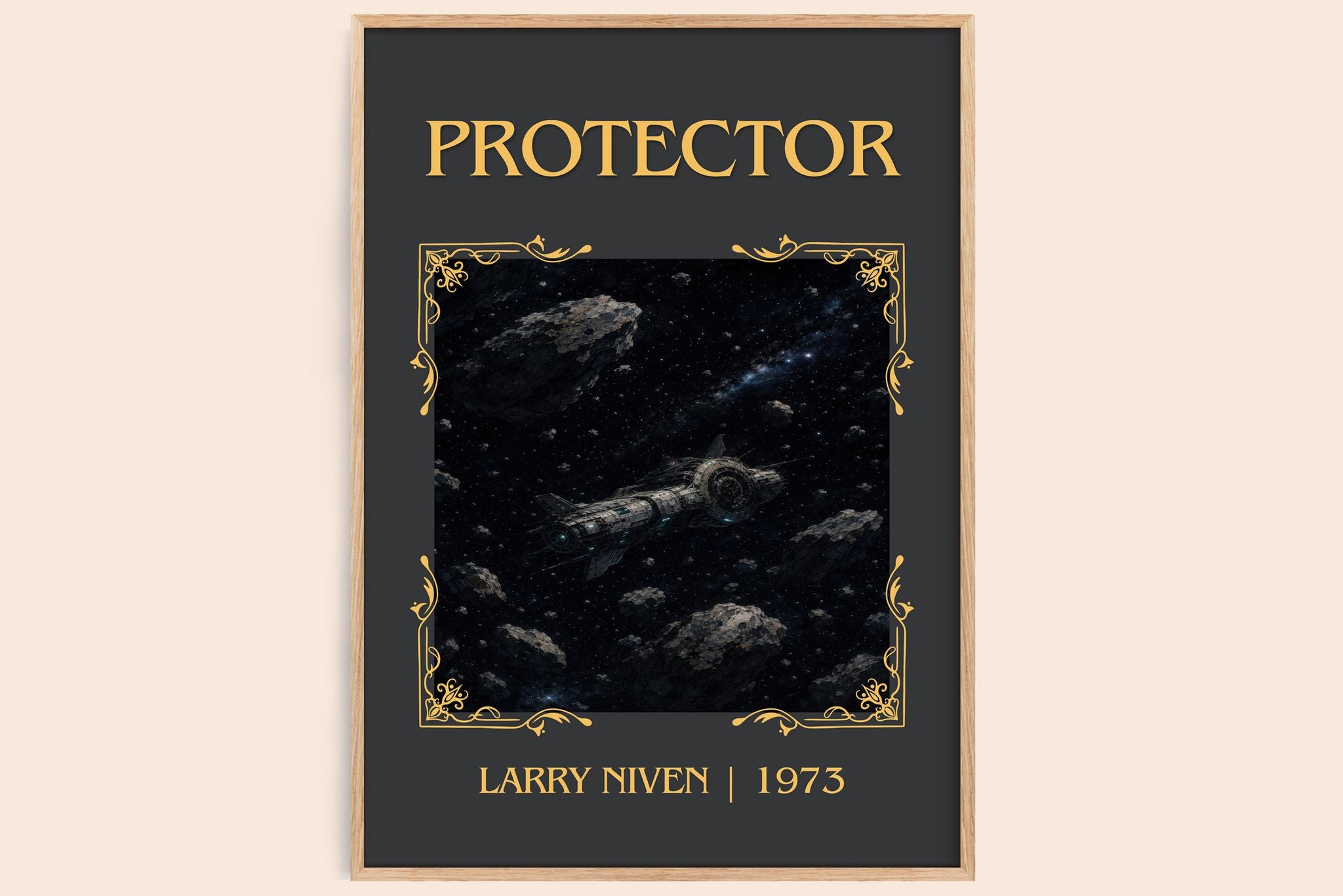 Protector Classic Book Art Print by Larry Niven