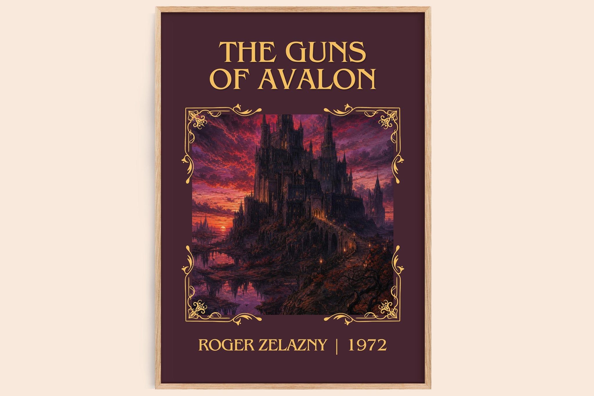 The Guns of Avalon Classic Book Art Print by Roger Zelazny