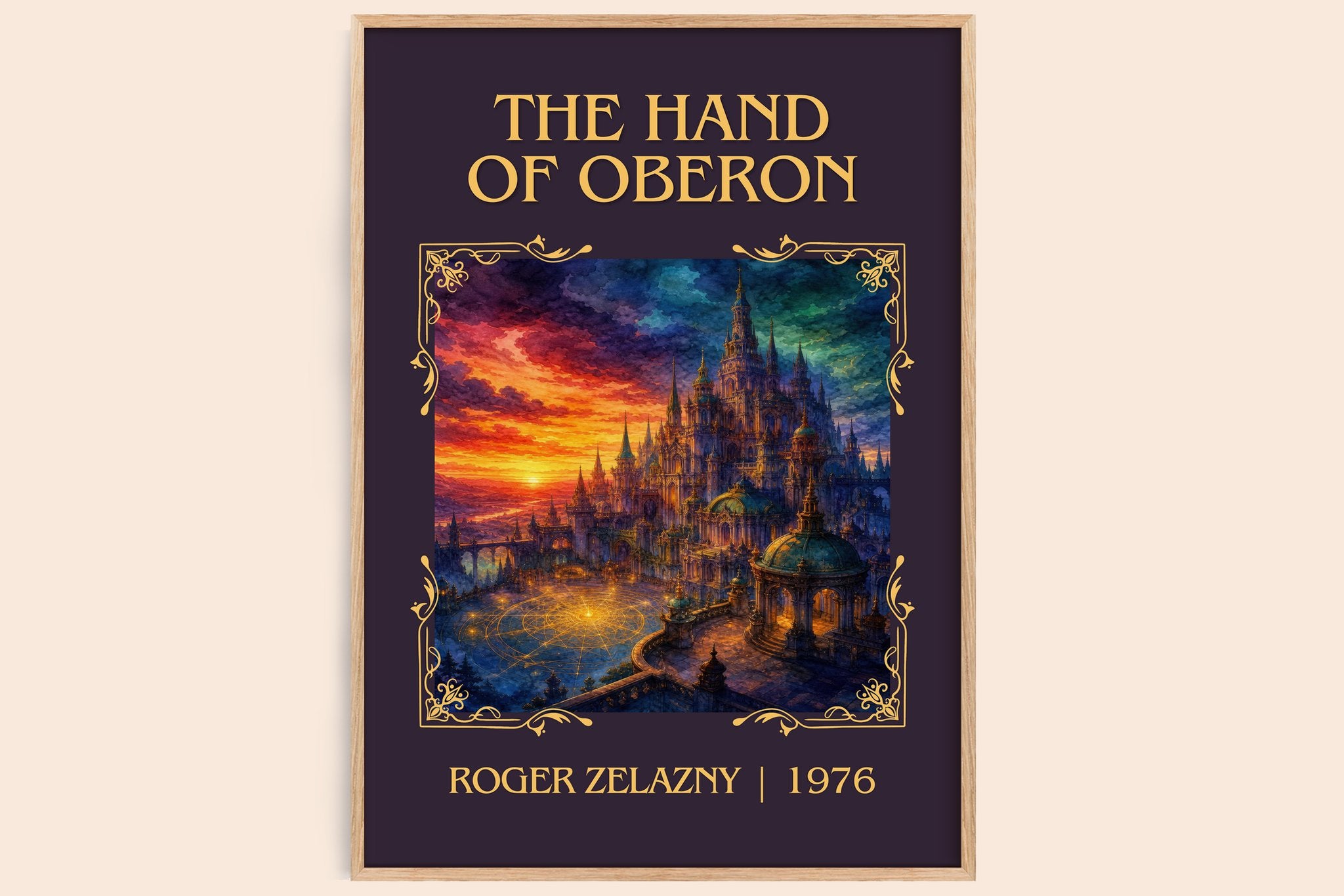 The Hand of Oberon Classic Book Art Print by Roger Zelazny