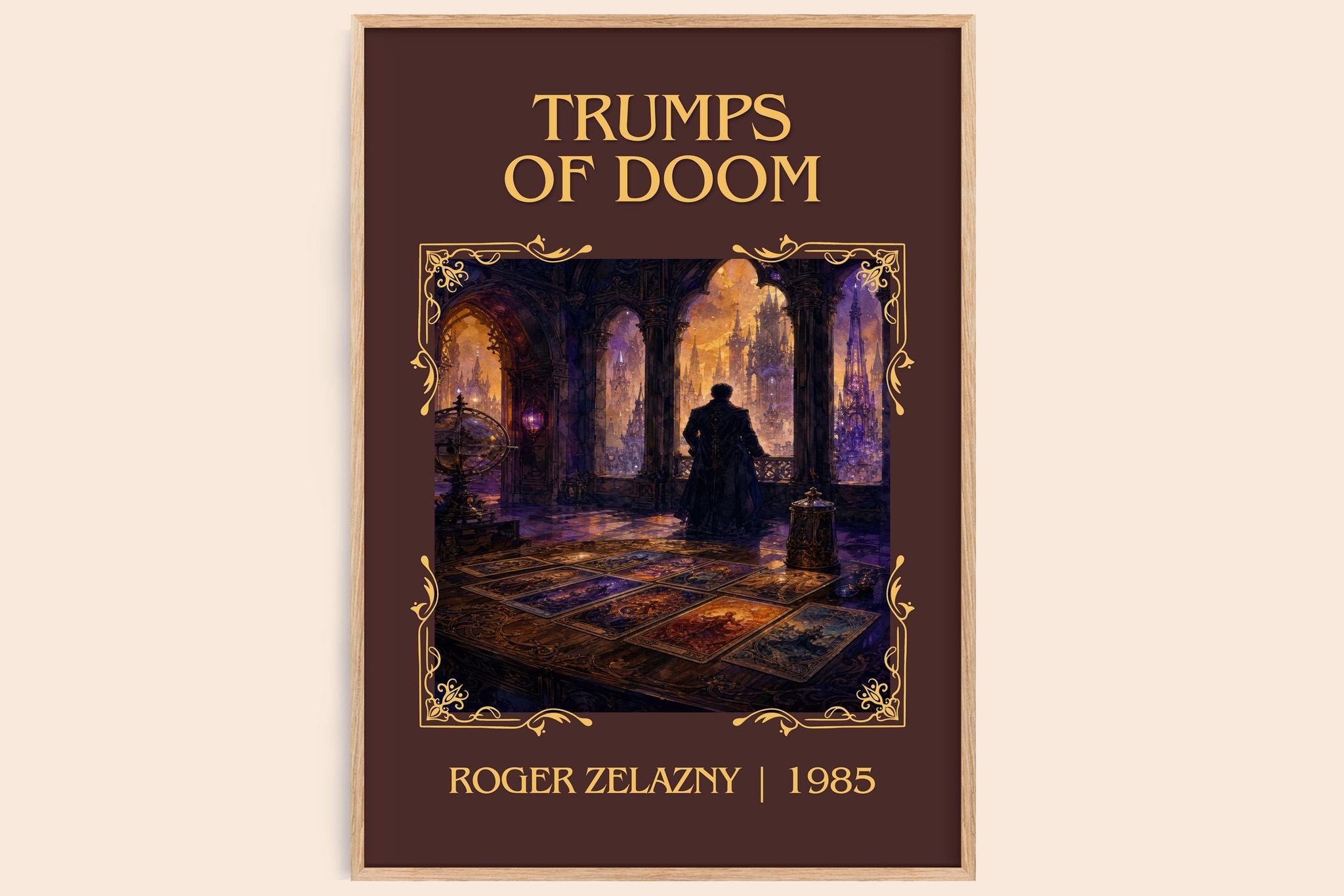 Trumps of Doom Classic Book Art Print by Roger Zelazny