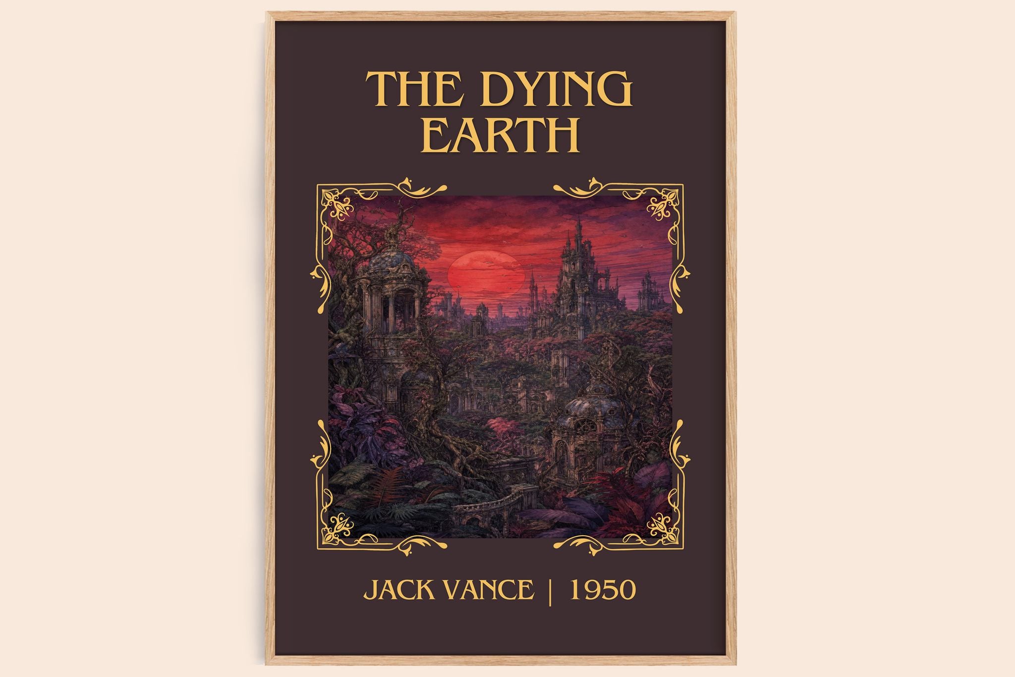 The Dying Earth Classic Book Art Print by Jack Vance