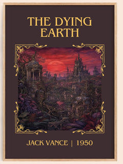 The Dying Earth Classic Book Art Print by Jack Vance – book poster