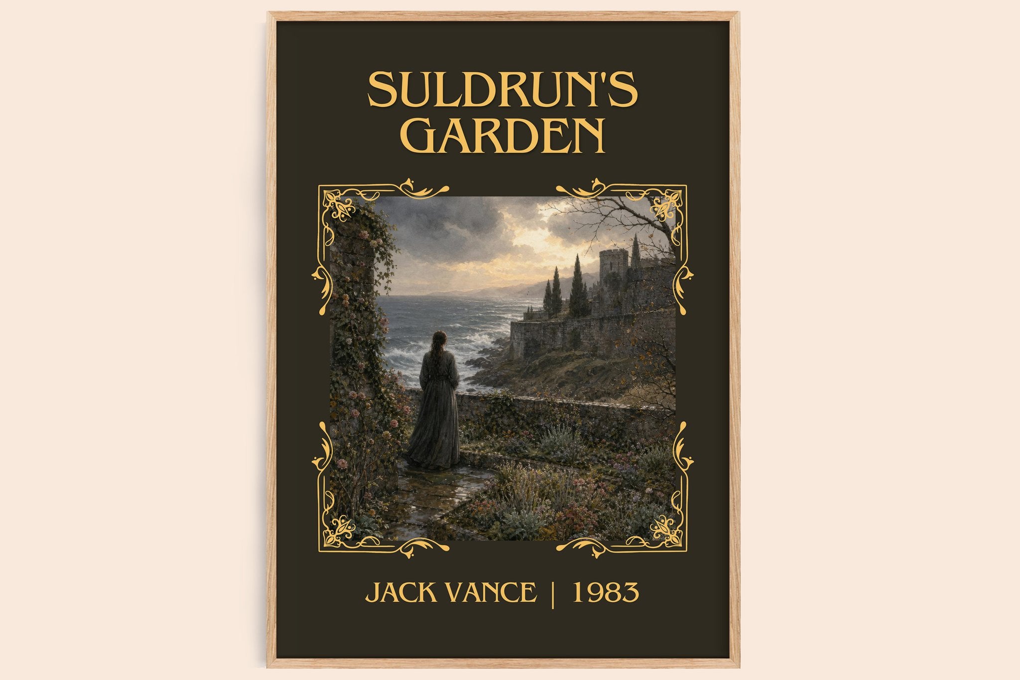 Suldrun's Garden Classic Book Art Print by Jack Vance