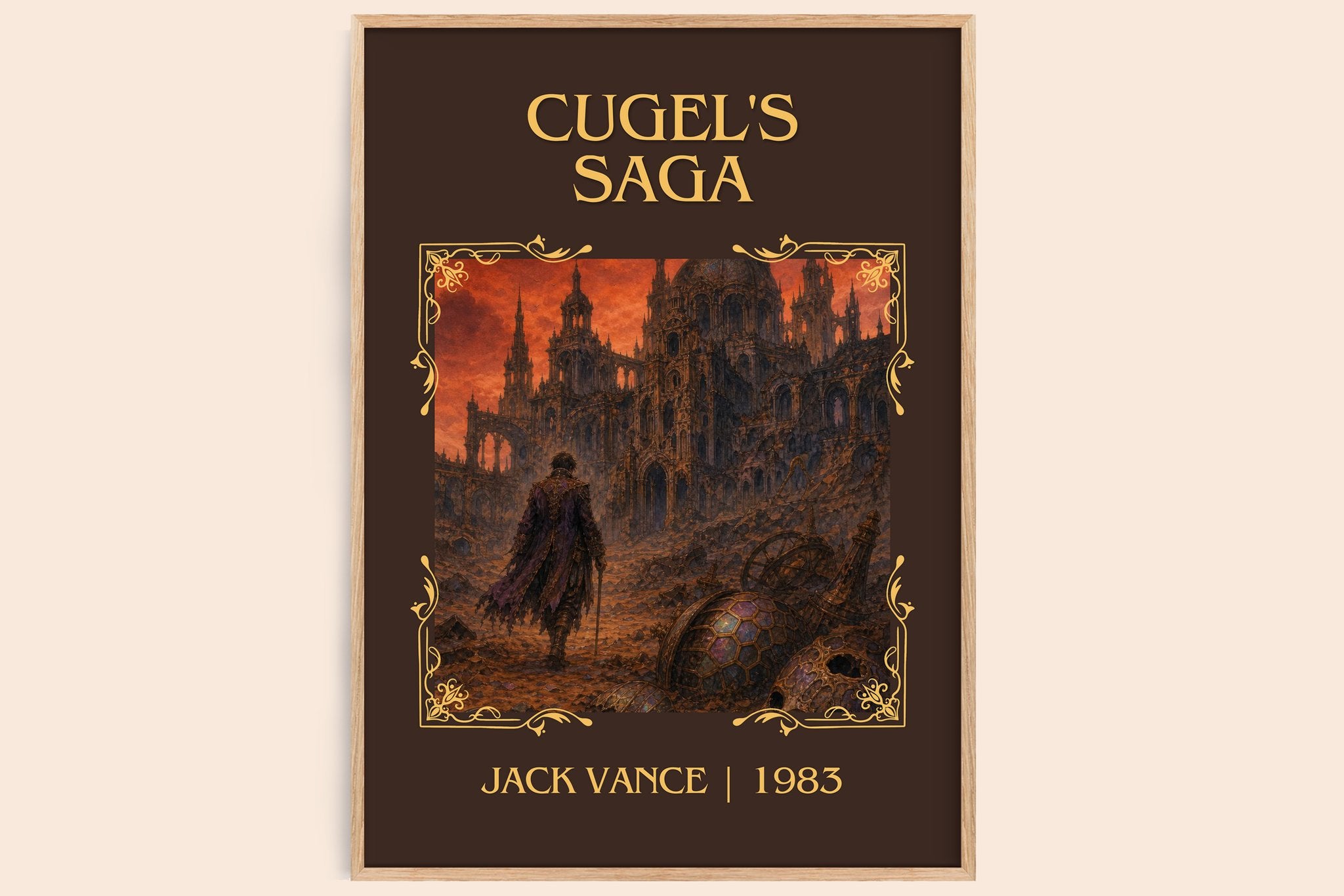 Cugel's Saga Classic Book Art Print by Jack Vance