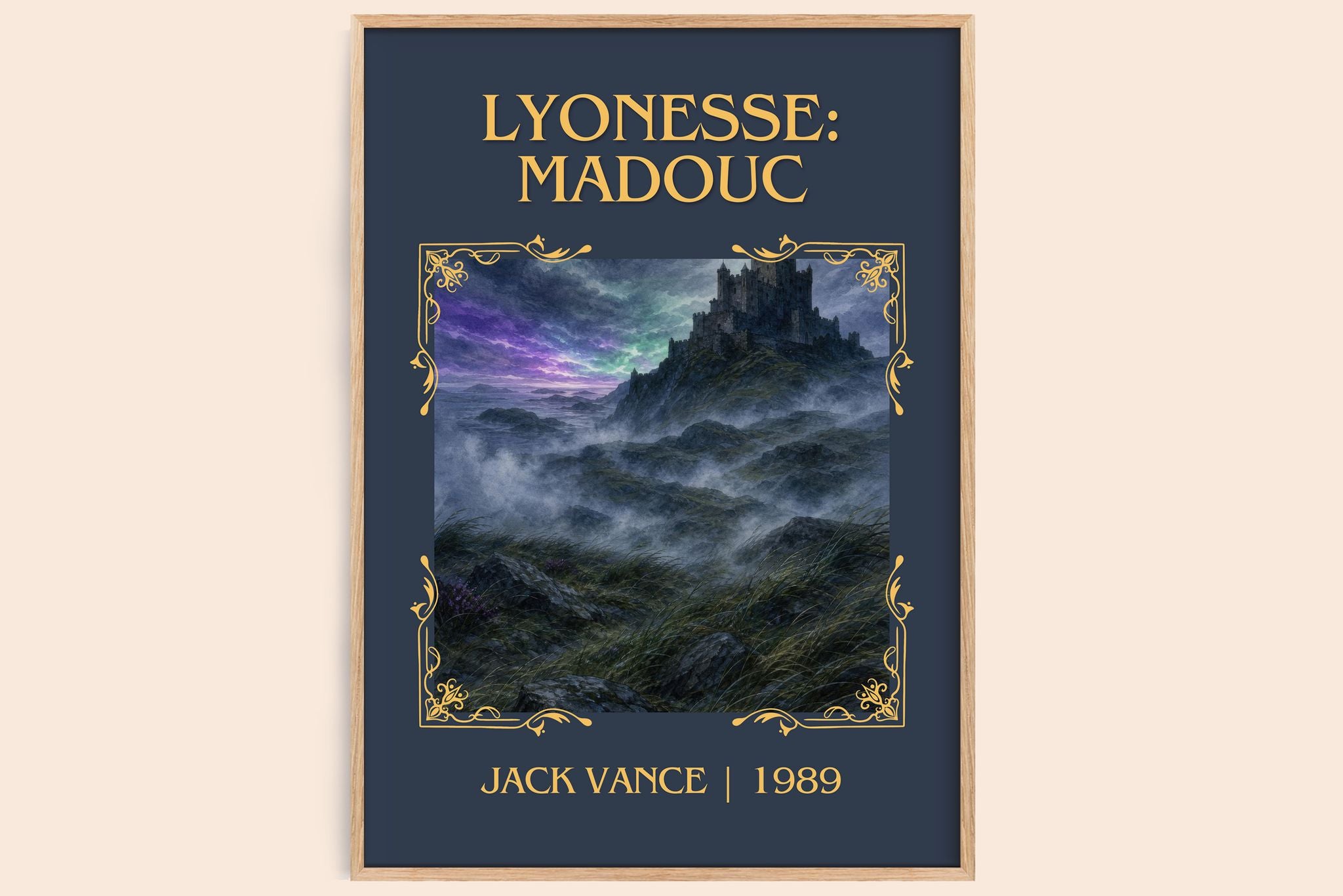 Lyonesse: Madouc Classic Book Art Print by Jack Vance