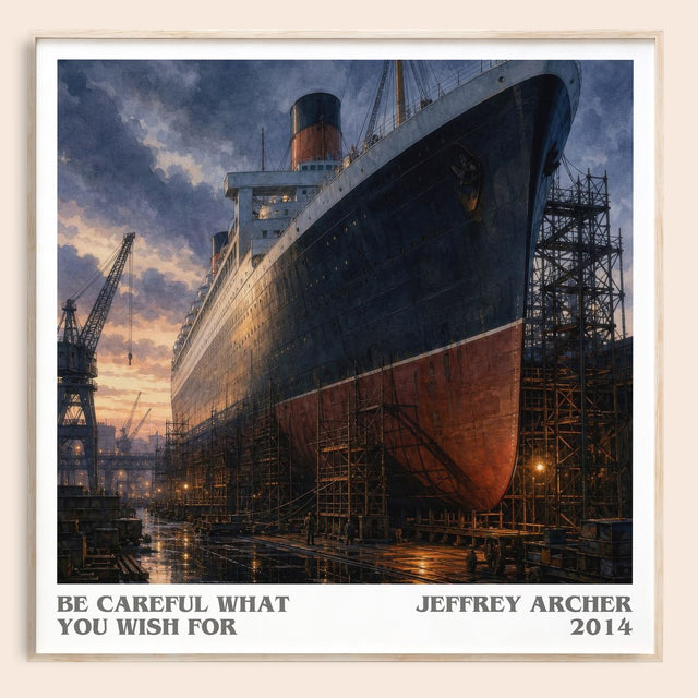Be Careful What You Wish For Literary Art Print by Jeffrey Archer