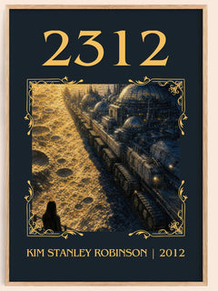 2312 Classic Book Art Print by Kim Stanley Robinson – book poster