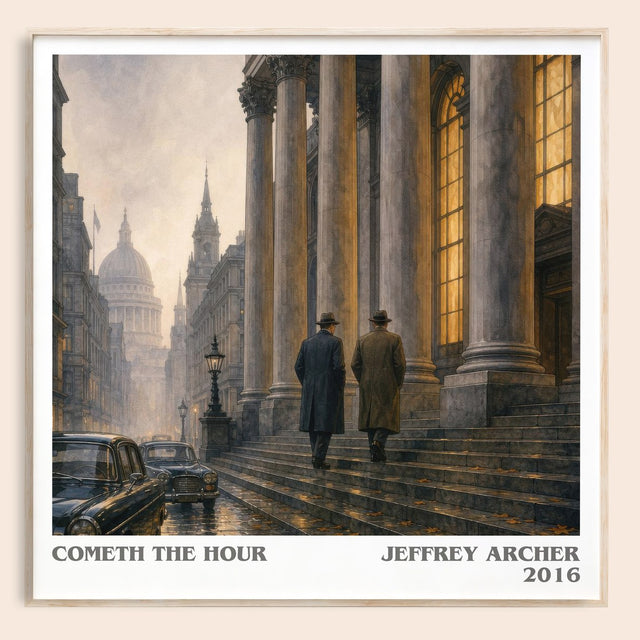 Cometh The Hour Literary Art Print by Jeffrey Archer