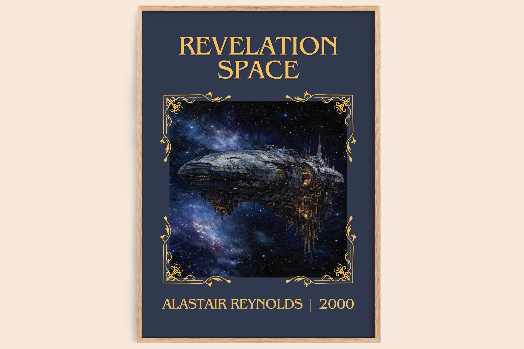 Revelation Space Classic Book Art Print by Alastair Reynolds