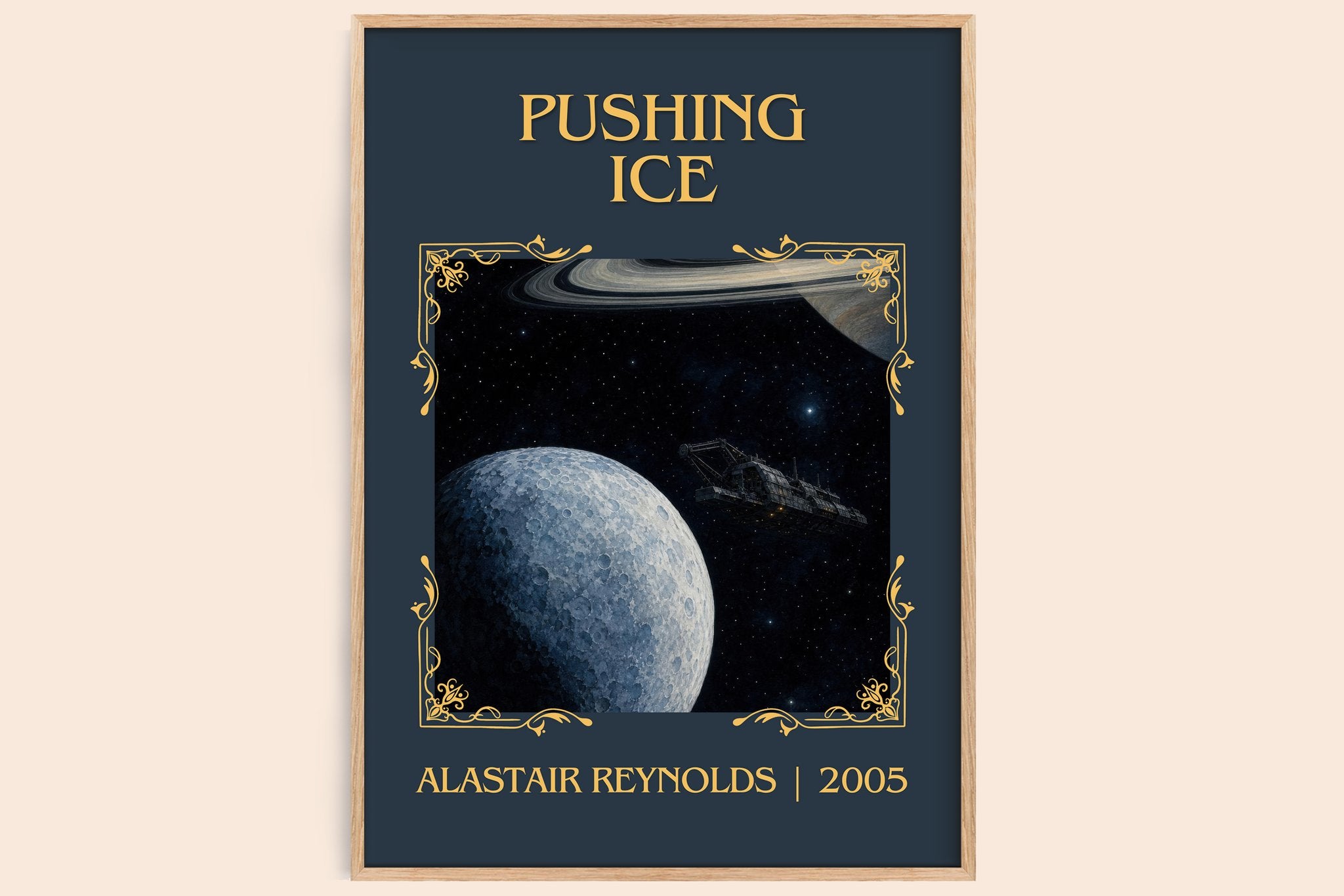 Pushing Ice Classic Book Art Print by Alastair Reynolds