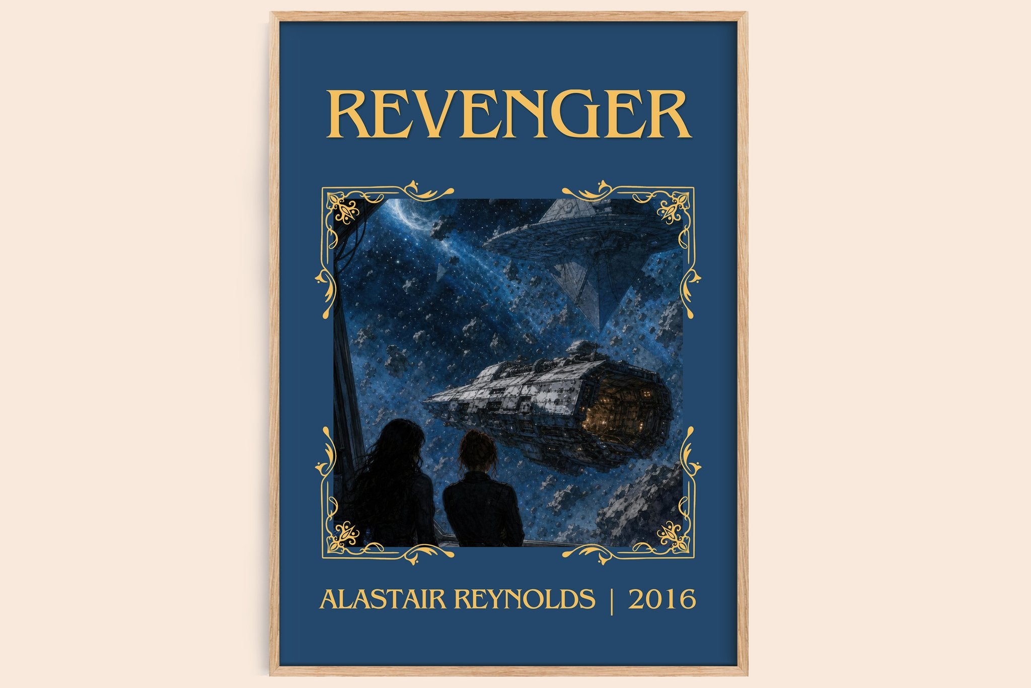 Revenger Classic Book Art Print by Alastair Reynolds