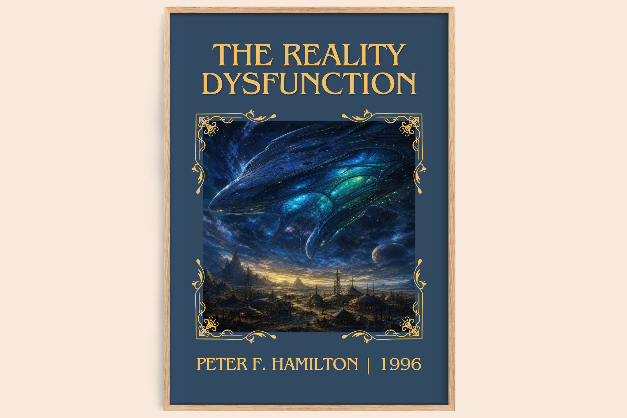 The Reality Dysfunction Classic Book Art Print by Peter F. Hamilton