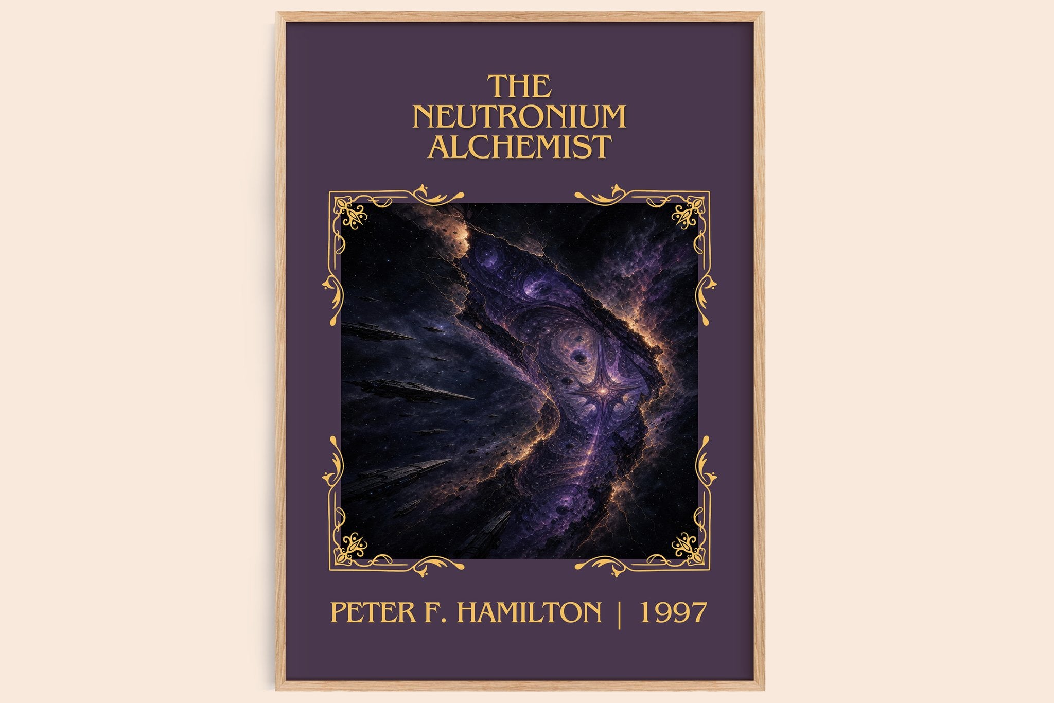 The Neutronium Alchemist Classic Book Art Print by Peter F. Hamilton