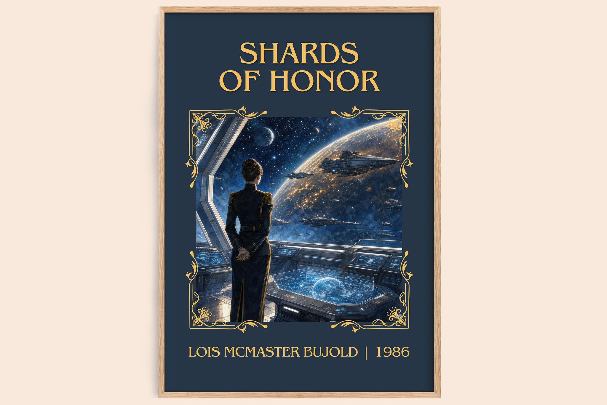 Shards of Honor Classic Book Art Print by Lois McMaster Bujold